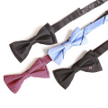 China OEM Luxury Mens and Baby Silk Jacquard Satin Bowtie